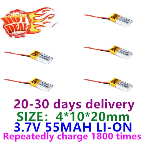 ちー 401020ポリマー電池3.7V,Bluetoothヘッドセット,常夜灯,充電式