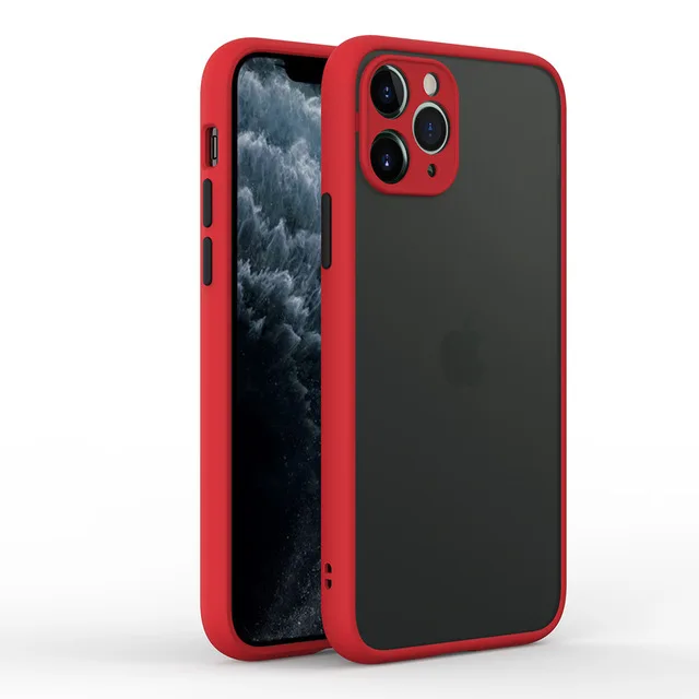 Matte Shockproof Soft Phone Case - Enhanced Protection Back Cover