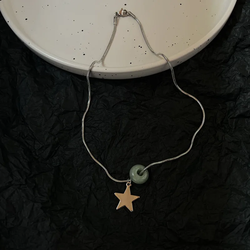 【Hei】shooting star necklace〜星のネックレス★韓国発 Shooting Star Necklace | 6%DOKIDOKI WORLDWIDE WEB SHOP