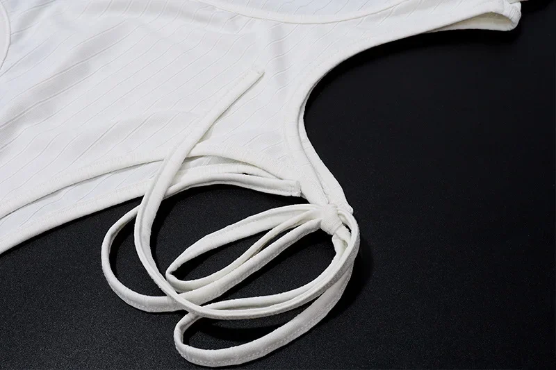 Body de una pieza con escote tipo bustier sin mangas y encaje de color liso para festival, traje de verano sin espalda, body ajustado sexy, lencería
