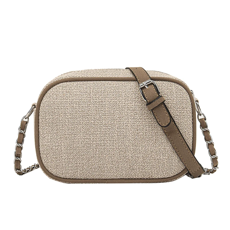 다양한 스타일의 주얼리 제작을 위한 금속 벌크 체인 14K 금도금 황동 스풀 체인, DIY 목걸이 및 팔찌 재료 도매 8 하이 퀄리티 여성용 소형 캔버스 숄더백, 여성용 핸드백, 캐주얼 체인 크로스바디 메신저 백, 여성용 패션, 신제품