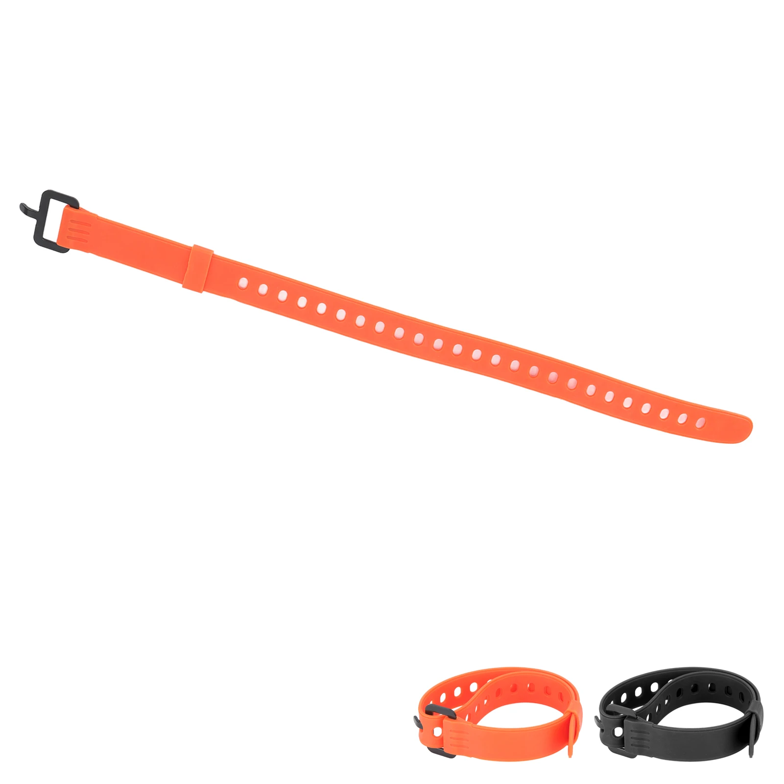 Elastic Cinch Straps Quick Unbundling Elastic Structure Rubber and Stainless Steel Reliable Tension Straps for Camping