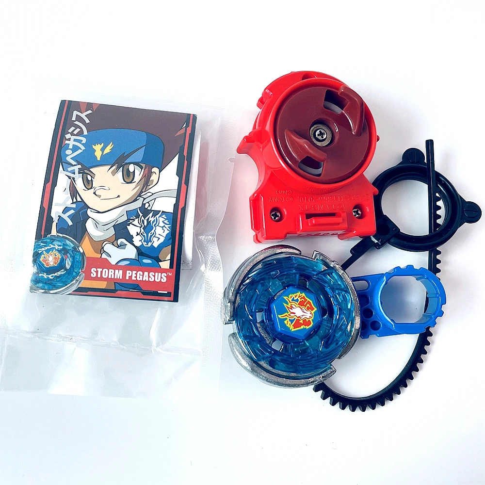 TOUPIE Storm Pegasis / Pegasus Metal Masters Beyblade MFB BB 28 SPINNING  TOP GYROSCOPE WITH LAUNCHER| | - AliExpress