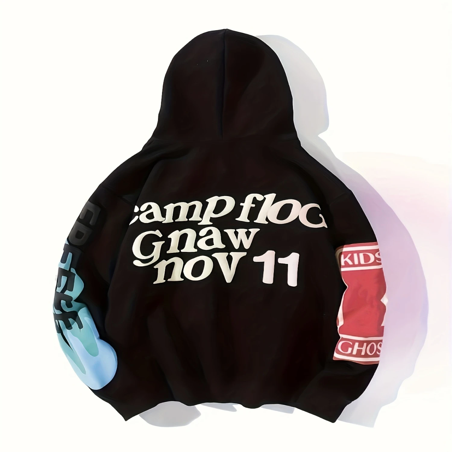 Lucky Me I See Ghosts Hoodie Men Women Hip Hop Graphic Hooded Sweatshirt Unisex Couple Pullover Tops