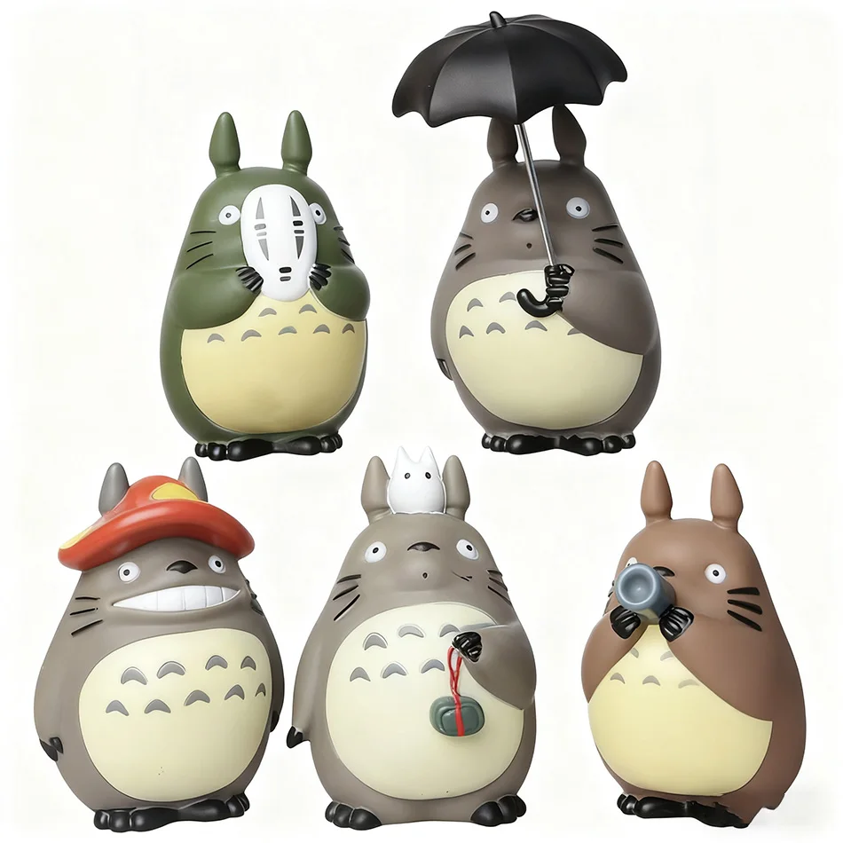 Anime Series Mini Figure Statues - Cute PVC Toy Ornaments and Collectible Gifts