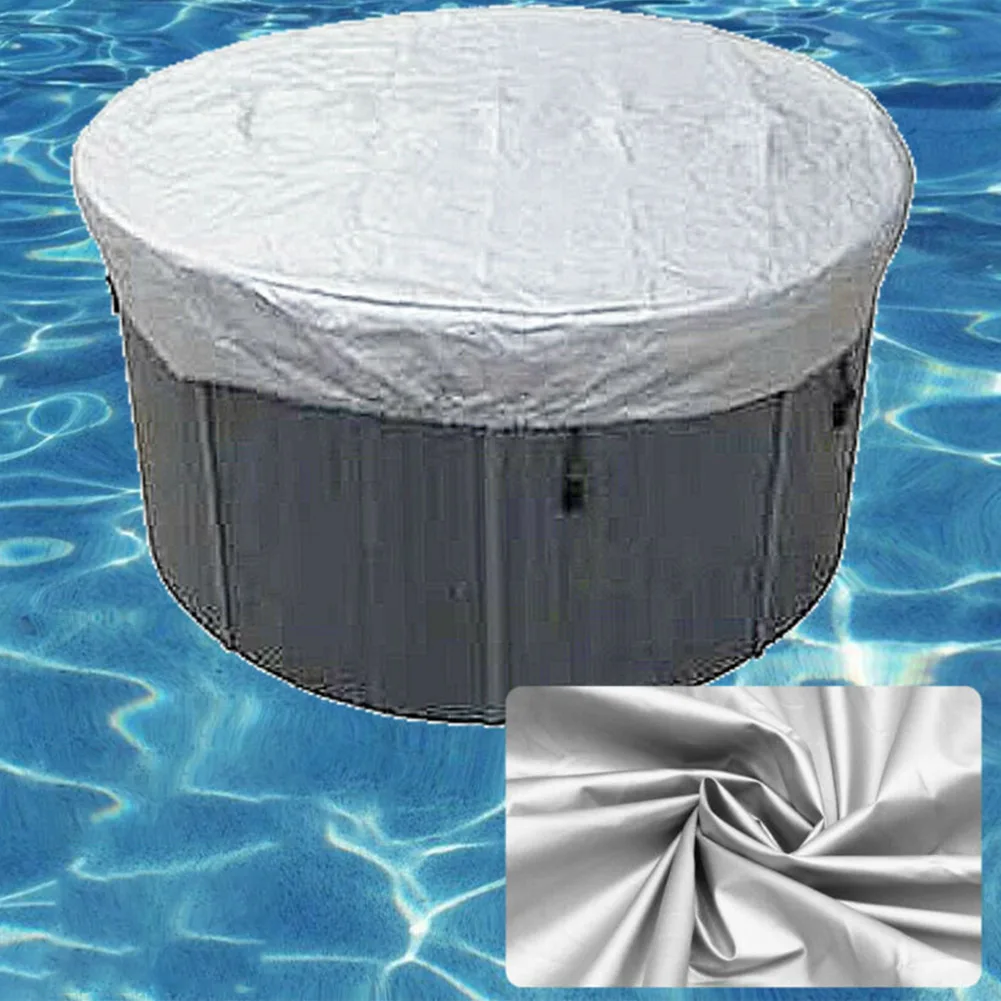 

Round Bathtub SPA Waterproof Covers Oxford Cloth Outdoor Spa & Tub Covers Bathtub Cover Waterproof Canopy Canopy Dust Cover