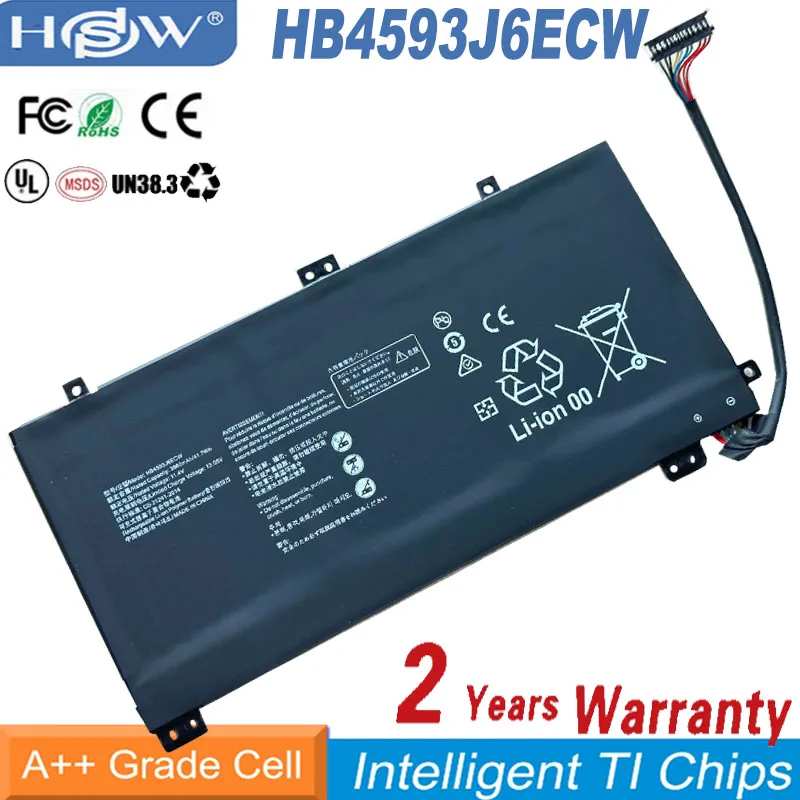 

Новый оригинальный HB4593J6ECW 11,4 V 41.7Wh Аккумулятор для ноутбука Huawei MateBook 13 WRT-W19 WX9 W29