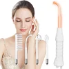 New Orange High Frequency Facial Machine Electrotherapy Wand Neon Argon Tubes Wands Device Face Skin Care  Beauty Tools Home Use 1