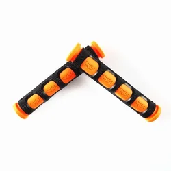 Universal Rubber Brake Handle Lever Cover - 2-Pack for Electric Scooters and Bicycles (Orange)