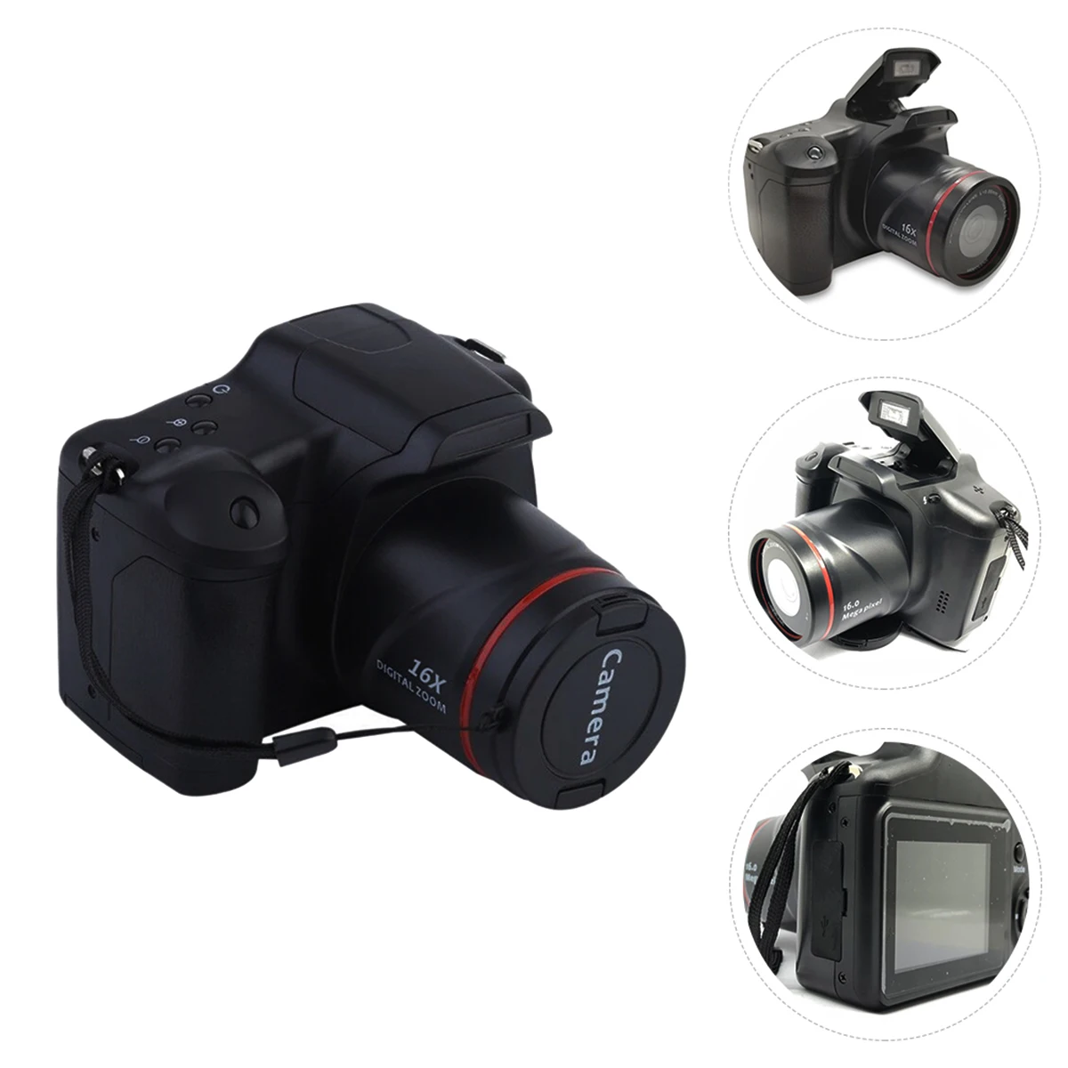 

Digital Camera Portable Hiking HD Telephoto Digital Camera Dry Digital Camera For Beginners Professional Photography