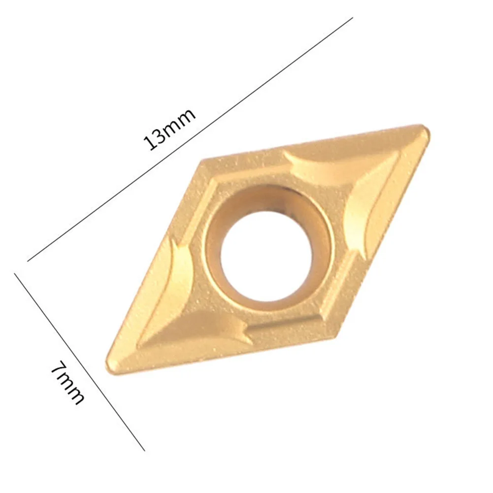

Твердосплавные пластины CCMT070204, 10 шт., токарные инструменты с ЧПУ, держатель фрезерного резака для обработки металла, аксессуары