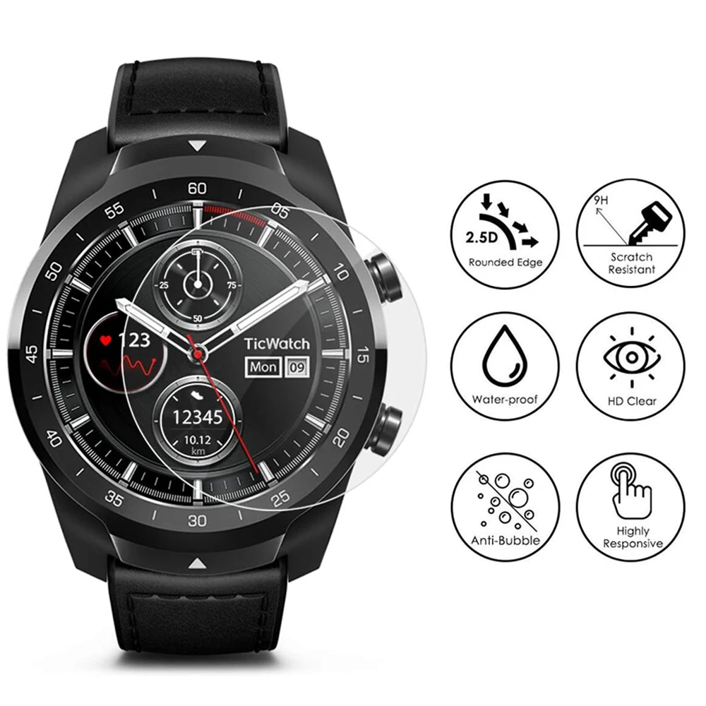 1-5PCS Universal Gehärtetes Glas Smartwatch Screen Protector Schutz Film 31mm 34mm 35mm 36mm 37mm 40mm 41mm Durchmesser 31-43mm – Detail 6
