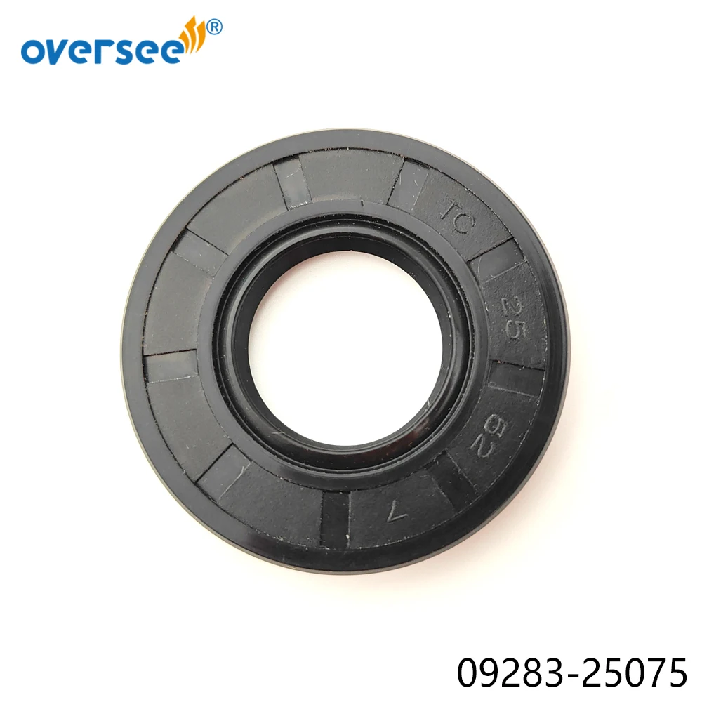 

Масляное уплотнение для подвесного мотора Suzuki 09283-25075, 2T, DT9.9, DT15, запчасти для лодочного двигателя