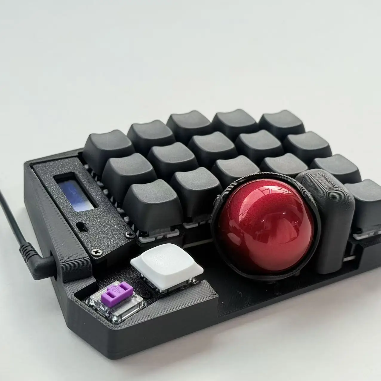 Key 無線keyball Keyball spilt keyboard, 39/44/61 keys layout with trackball, wired