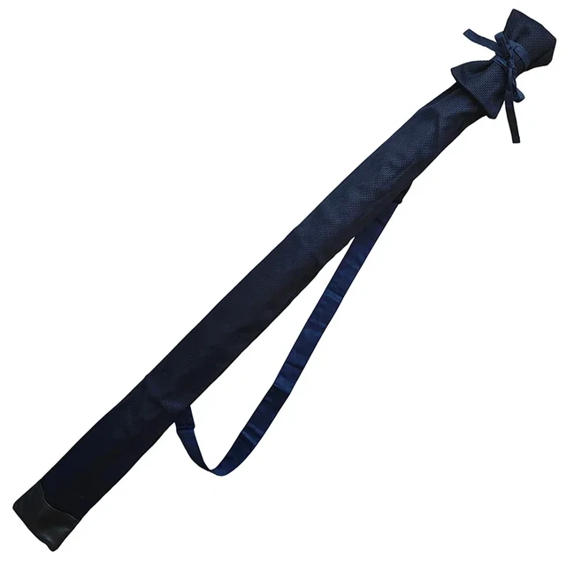 Basic Black Cotton Samurai Katana Sword Bag with Gossamer Inside