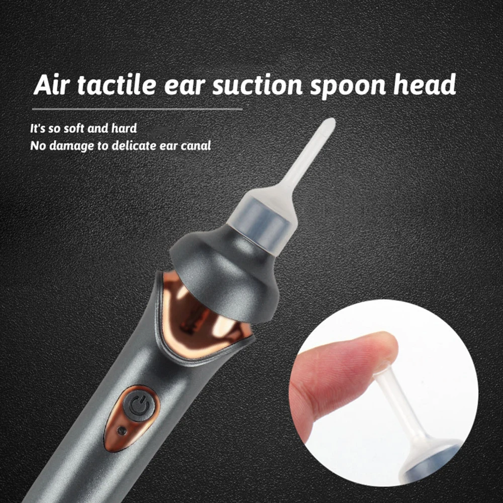 Painless Ear Cleaning Tool for Whole Family with LED Light Earwax Spoons for Kids and Adults Soft Safe Perfect Wax Remover