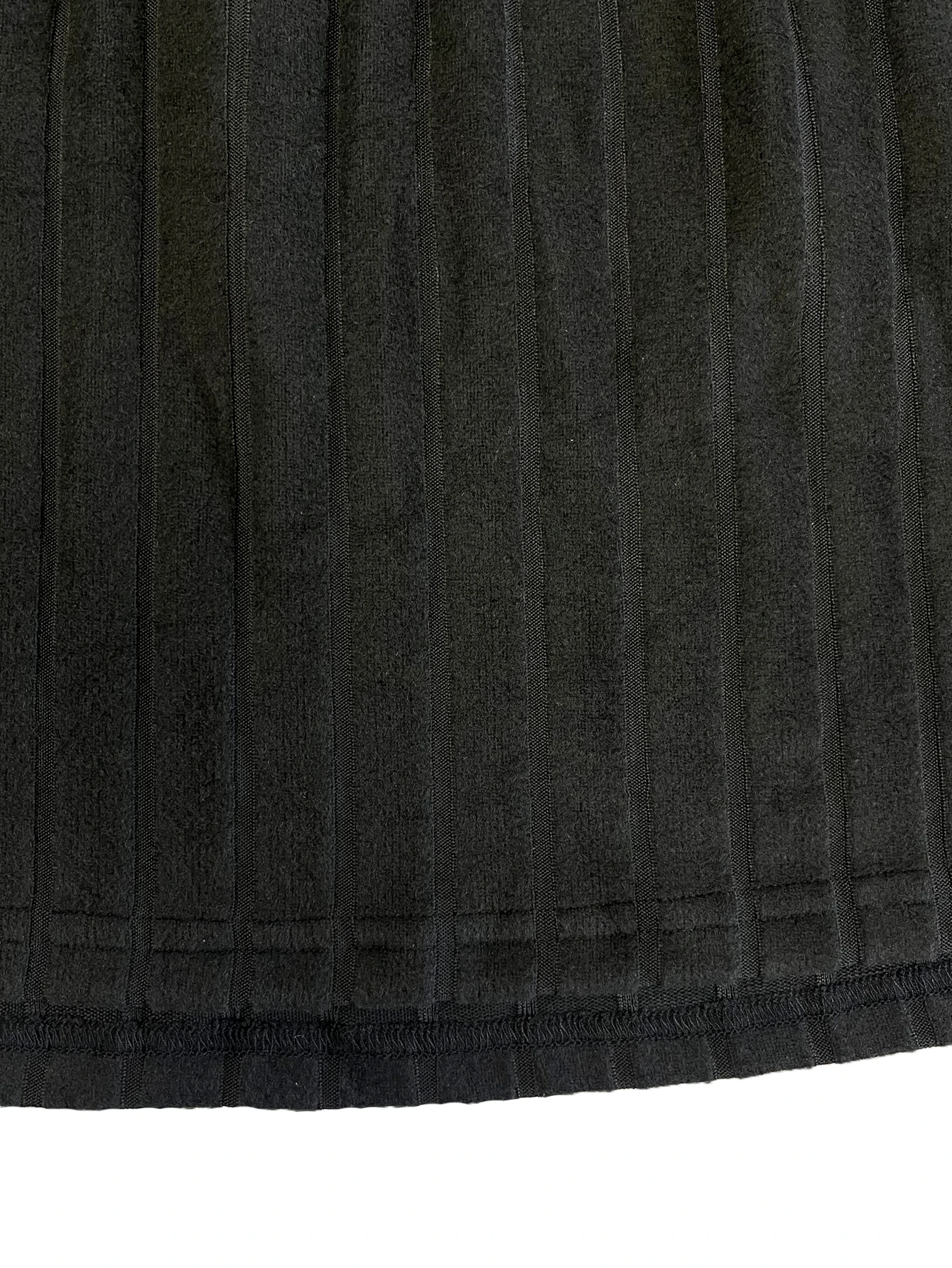 2024 Plus Size New autumn and winter pleated round neck solid color casual fashion long sleeved top 6