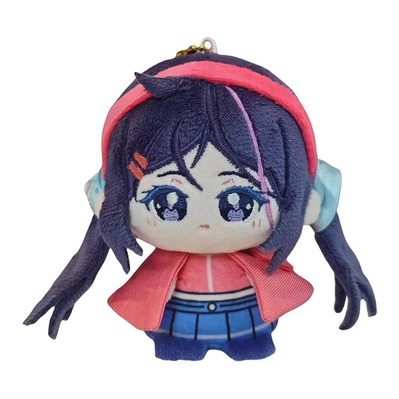 Anime Game MiSide Cosplay Backpack Key Chain Pendant Plush Keychain 10cm Gift