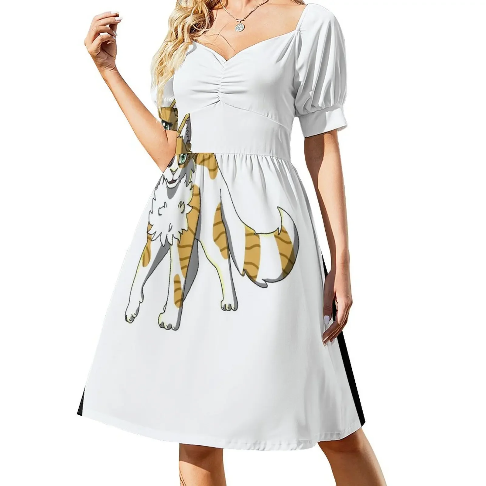 thumbnail image 1 of Vestido sin mangas Brightheart, vestido de verano para mujer, ropa de mujer, recién llegados, atuendo para festivales, vestido de falda de verano para mujer, 1 of 7