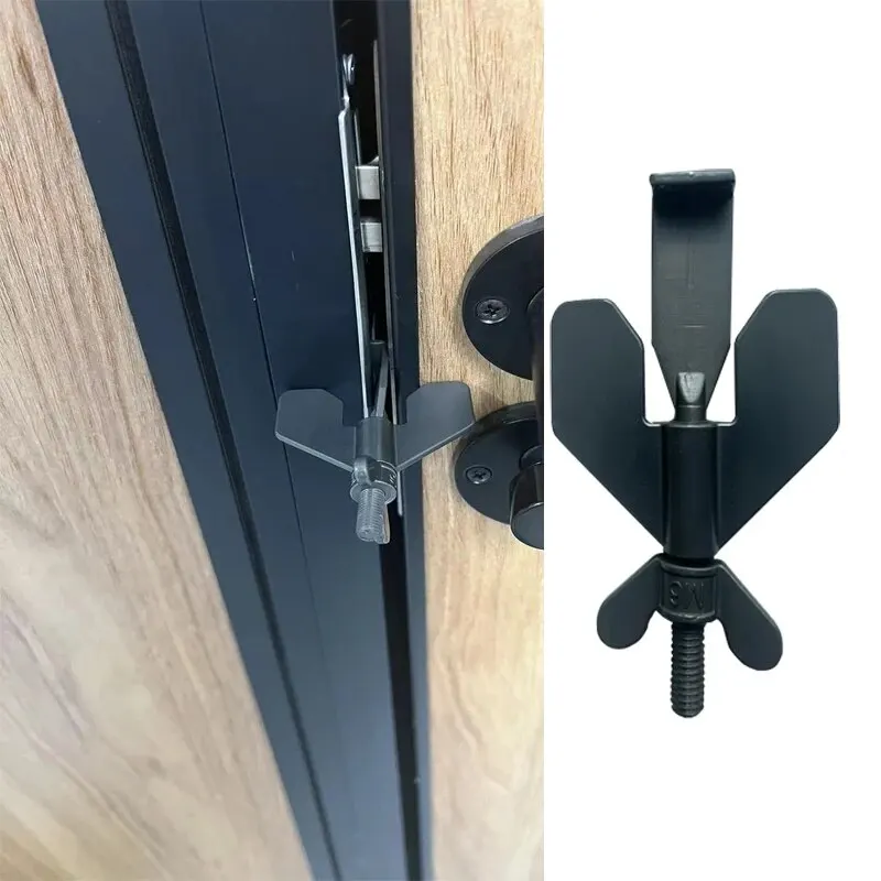 Portable Hotel Door Lock Live Alone Self-Defense Door Stop Travel Anti-theft Stopper Childproof Lock Safety Home Latch door stopper