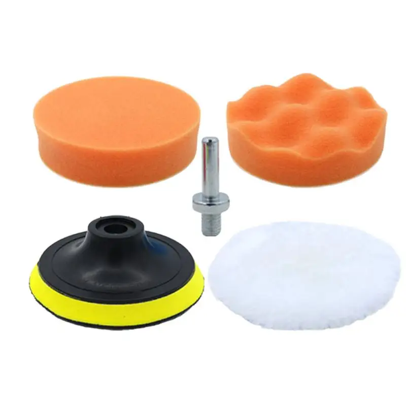 

Car Wax Polish Sponge 5PCS Applicator Foam Pad Wool Pads Washable & Reusable 4inch Pads For Effortless Wax Sealant Conditioner