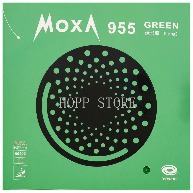 

YINHE 955 Green Blue Pips-Long Galaxy Table Tennis rubber topsheet OX Original YINHE Ping Pong Rubber
