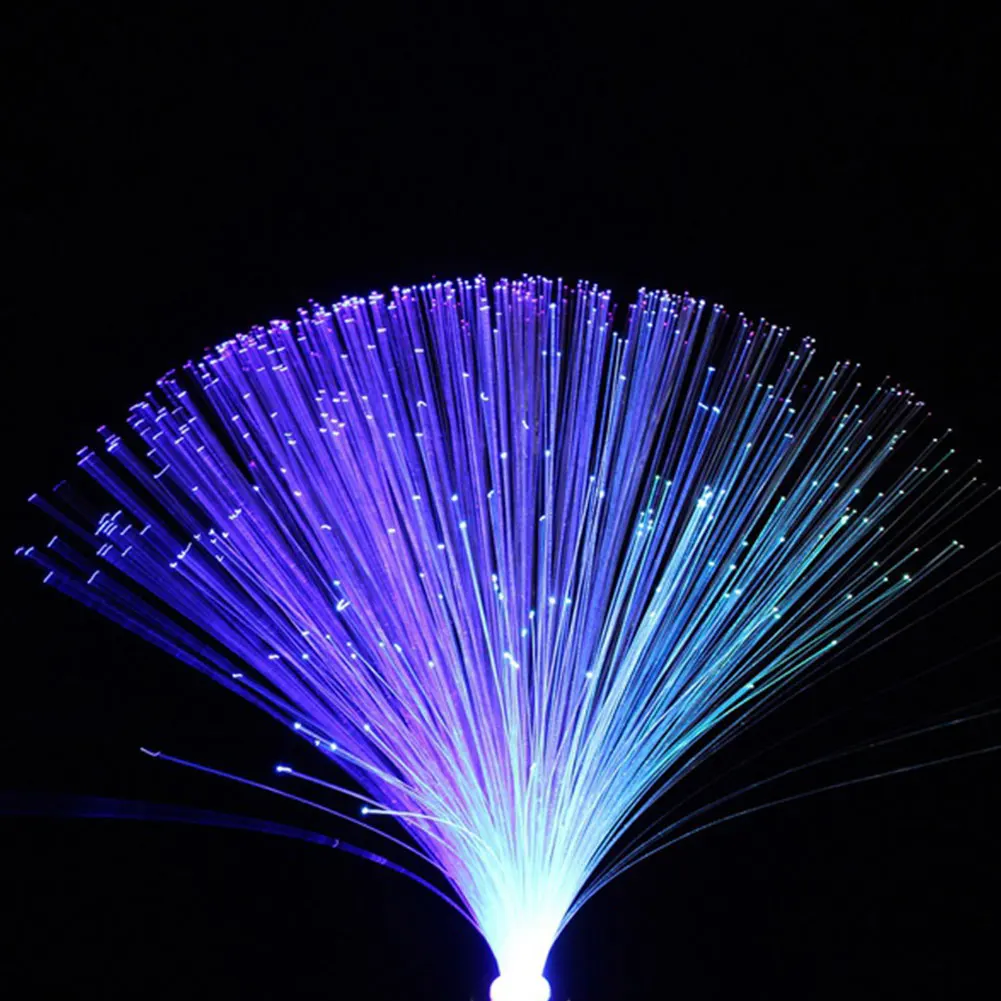 Multicolor Fiber Optic Lamp Light Holiday Wedding Centerpiece Fiberoptic LED 