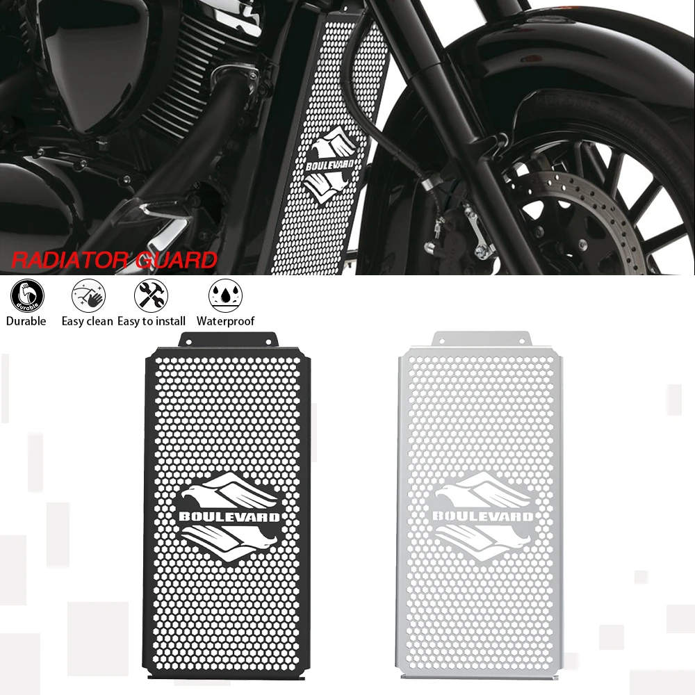 

For Suzuki VZ800 BOULEVARD M50 INTRUDER M800 Boulevard M50 C50 VL 800 /VL800 INTRUDER C800 2005-2024 Radiator Grille Guard Cover