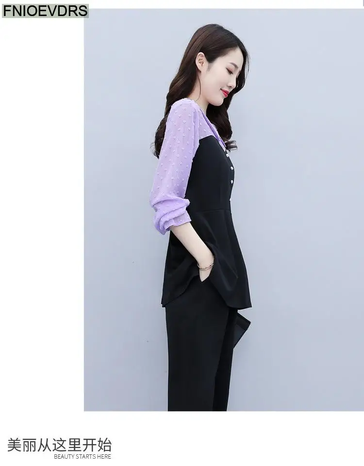 Loose Clothes Women 2024 Autumn Elegant Office Lady Button Shirts Casual Retro Vintage Peter Pan Collar Tunic Peplum Tops Blouse