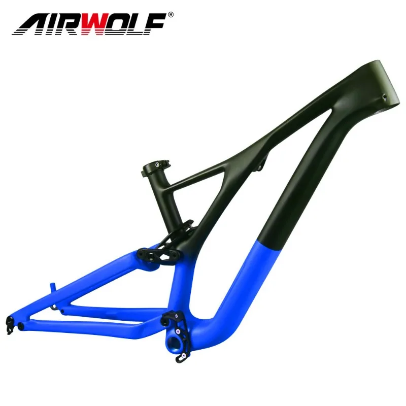 Airwolf T1100 Telaio Mtb In Carbonio 29Er Boost Mtb Telaio Freno A Disco 160Mm Asse Posteriore 148*12Mm Lungo Viaggio Trail Mountain Frameset
