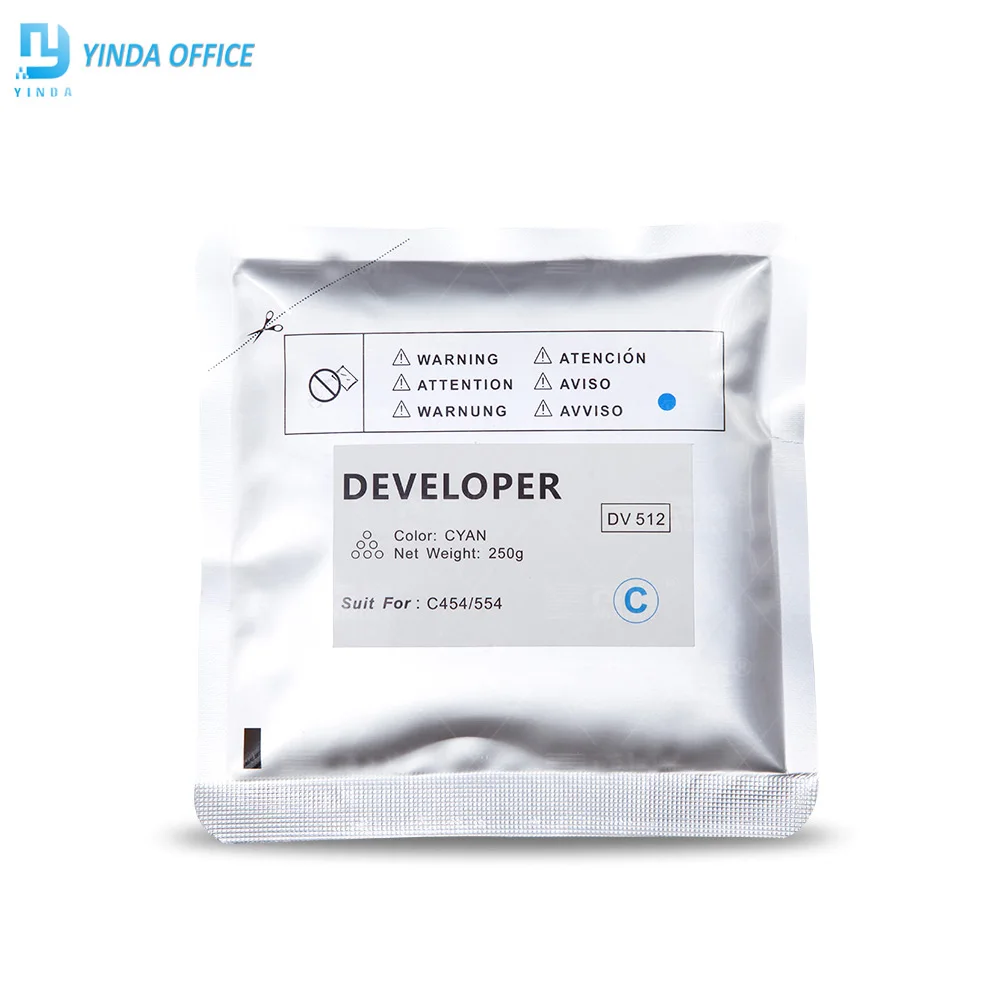 250g High Quality DV512 DV312 For Konica Minolta Bizhub BH C224 284 364 454 554 C284 C364 C454 C554 Powder Developer A2XN0KD