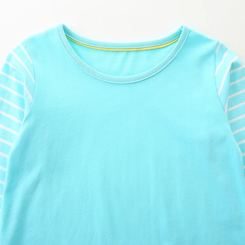 2025 Autumn Children's Clothing Kids Clothes Cotton Fall Baby Girls Long Sleeves Embroidery Cartoon Rabbits Dresses