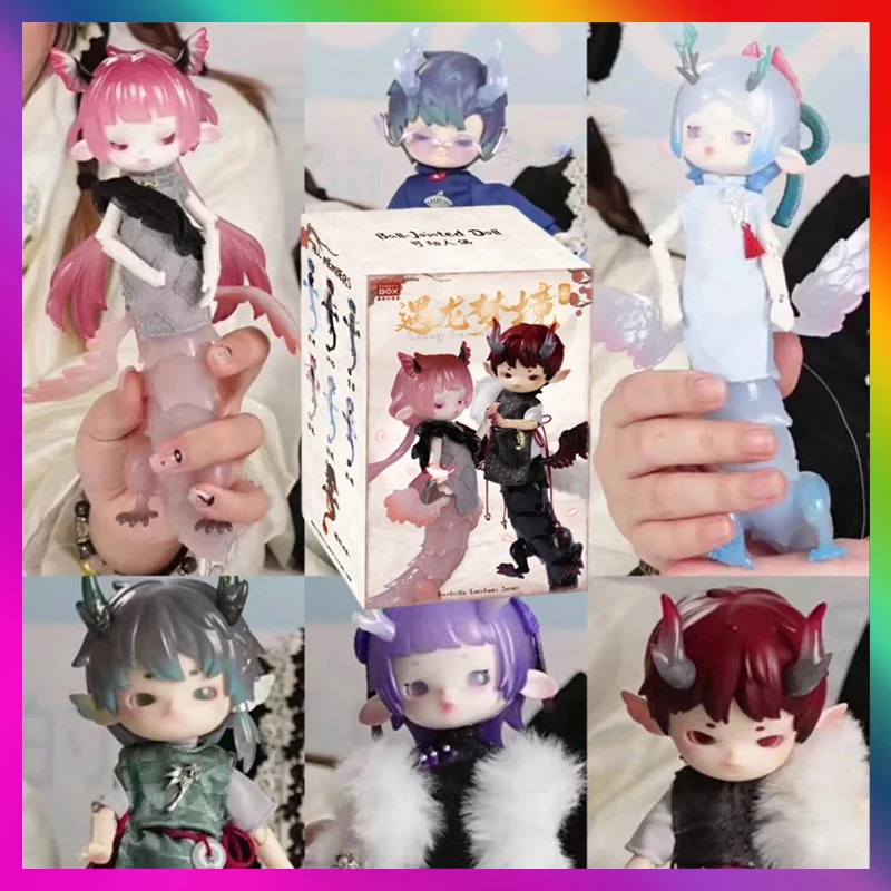 

New Penny Box Blind Box Dream Of Encountering Dragons Obtisu11 1/12bjd Anime Figure Fantastic Cretures Series Model Toy Kid Gift