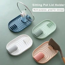 

Spoon Holder Rest Plastic Cookware Organizer Rack Restaurant Pot Utensil Heat Resistant Storage Shelves Kitchen Accessories