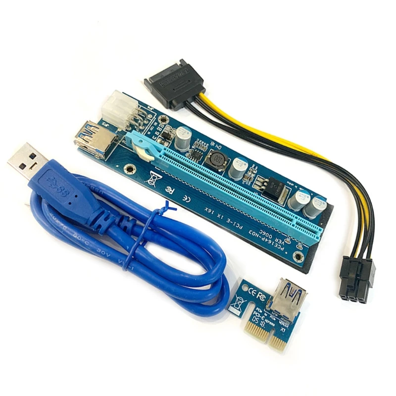 VER009S PCI-E  ī 1X  16X  ̺, USB3.0 ̺ 4P  