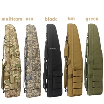 70cm / 95cm / 115cm Tactical Gun Storage Bag Outdoor Shooting Hunting Shotgun Carry Case Military Rifle Shoulder Bag with Pad 3