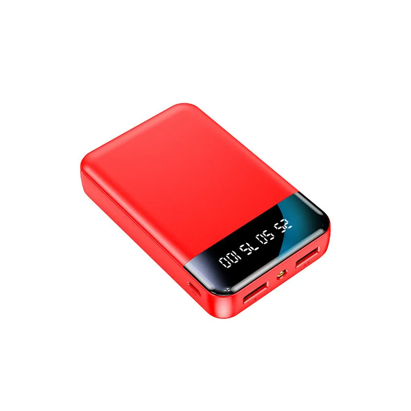 Mini Fast Charging Power Bank 30000mAh Portable HD Digital Display Pocket PowerBank with Flashlight For iPhone Xiaomi power bank 50000mah