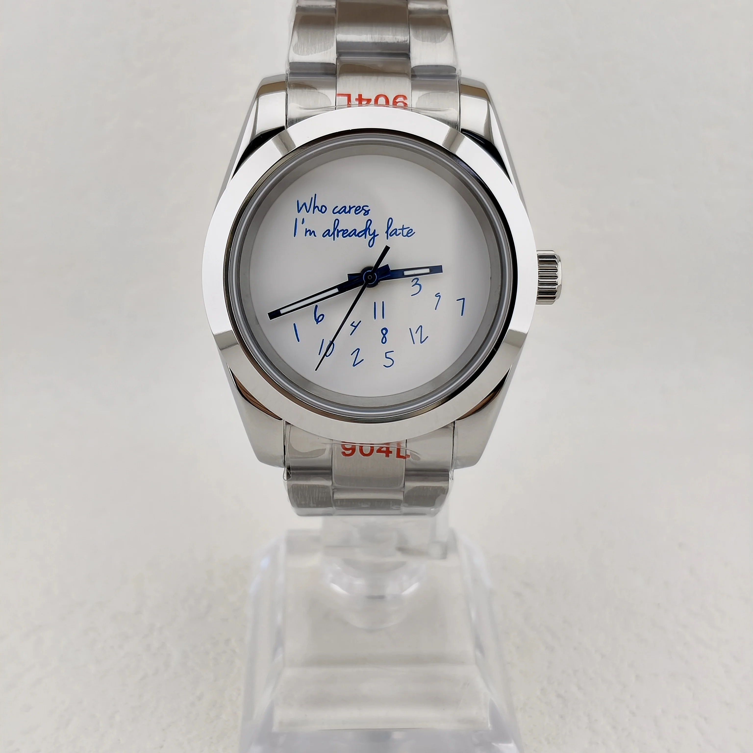 NH35 ساعة NH35 حركة أوتوماتيكية بدون شعار ساعة مزد...