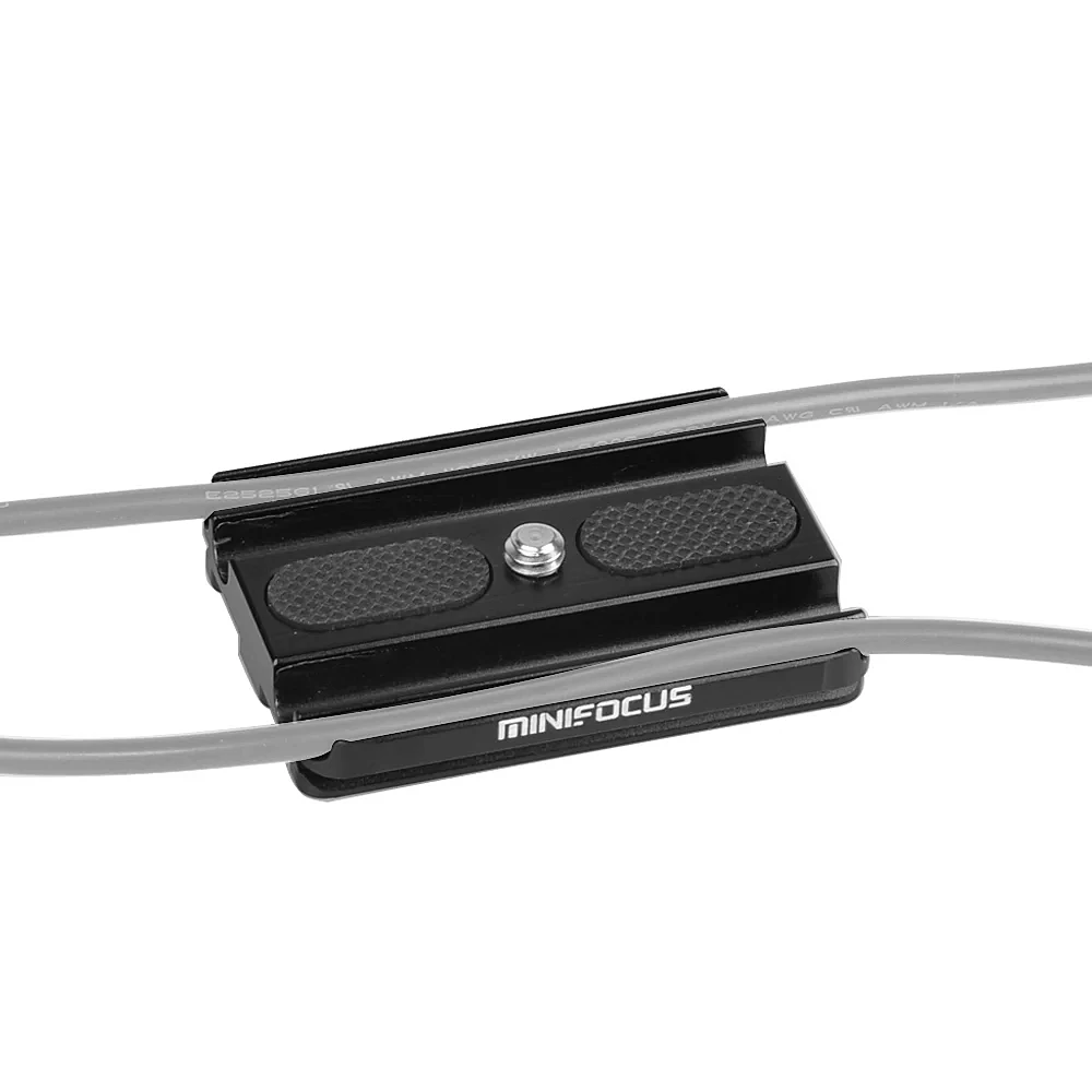 Lazmin112 Fermacavo Di Sicurezza In Lega Di Alluminio Per Fotocamera DSLR – Clip Con Vite 1/4 Di Pollice, Antistrappo Per Cavi USB