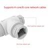Reliable 2 In 1 POE Splitter for Networks Monitoring System RJ45 Connector for Simple Networks Build Superior Transmission 3