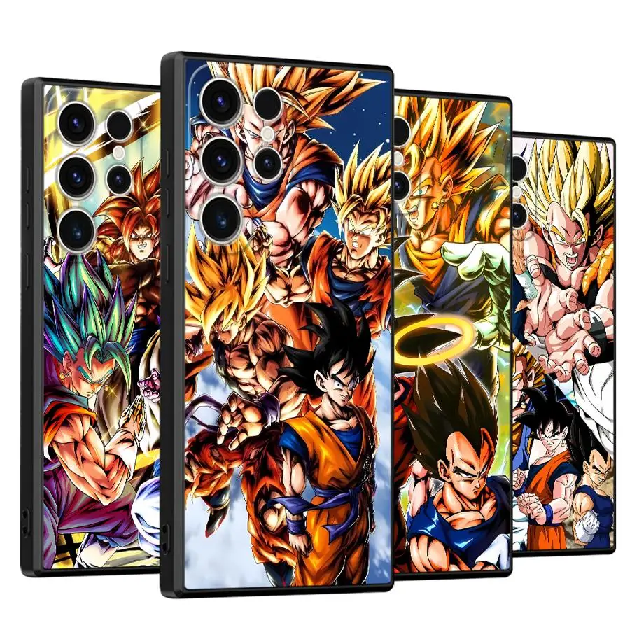 Vibrant Dragons Anime Art Soft Phone Case