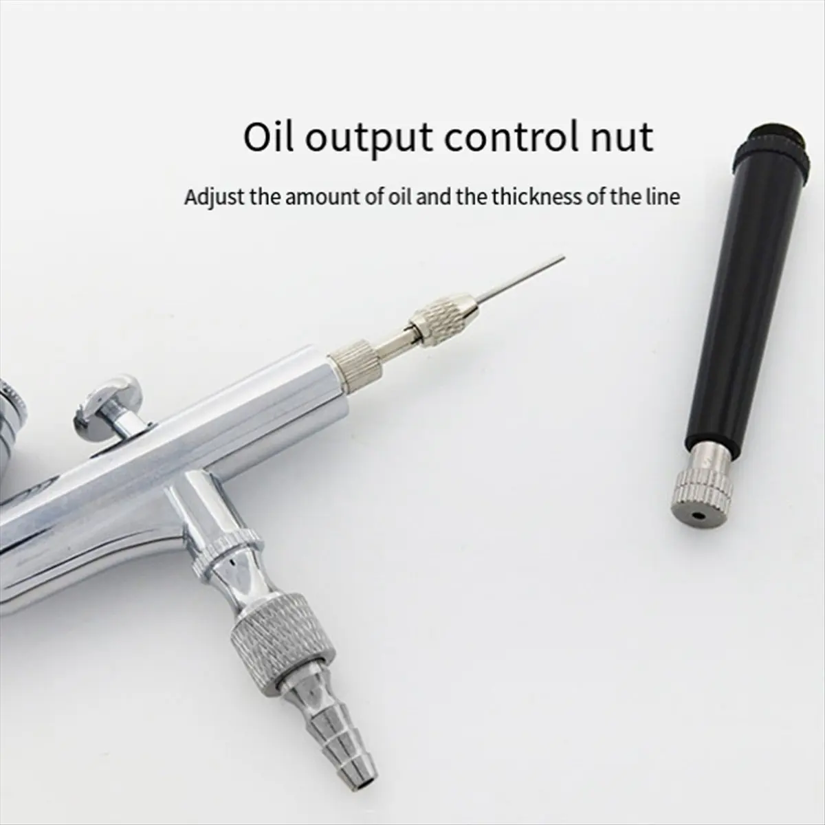 (A26M) DIY 스프레이 도구 키트 0.2mm/0.5mm 팬 캡 포함 15CC 유체 컵 모델 DIY 페인팅 메이크업 네일 아트 케이크용 효율성