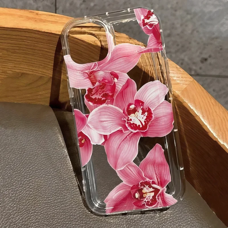 Floral Love Heart Protective Phone Case