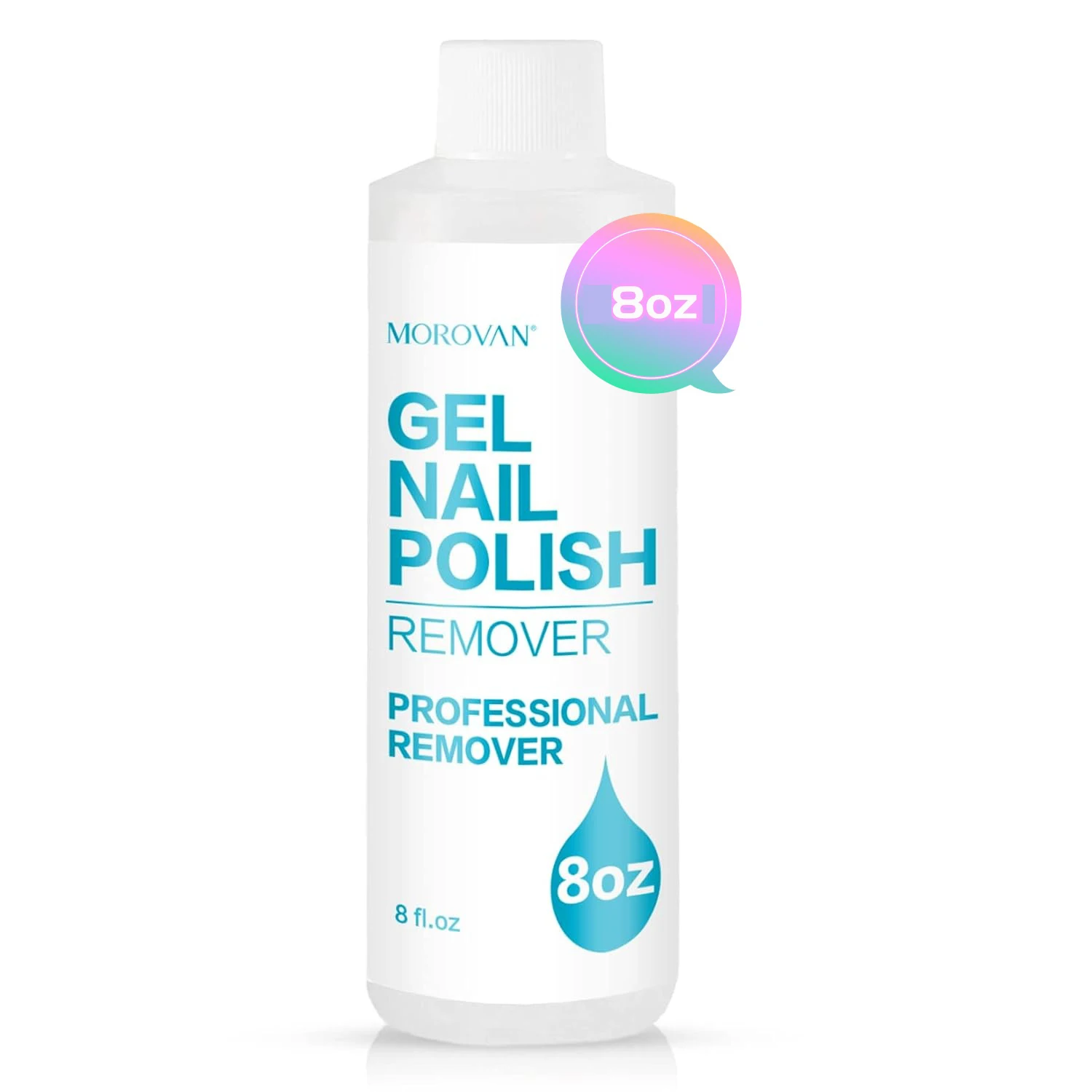 Nail Gel Remover Acetone Free Nail Polish Remover for Nails Remove Soak-Off Nature Gel Polish Acrylic Dip (2.8Oz/8Oz) nail polish remover nail gel remover
