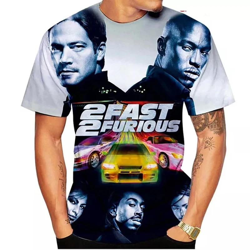 3D Print O Neck Short Sleeve T Shirt