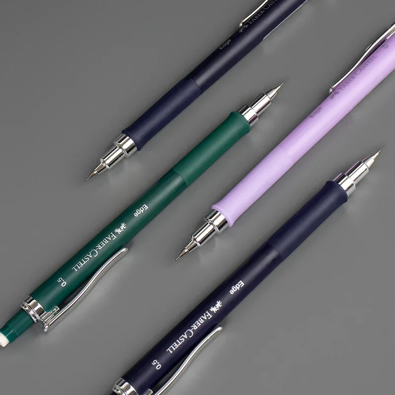 Faber-Castell Automatic Pencils With Eraser Student Writing Sketching Painting Mechanical Pencil Korean Stationery Press Pens 6