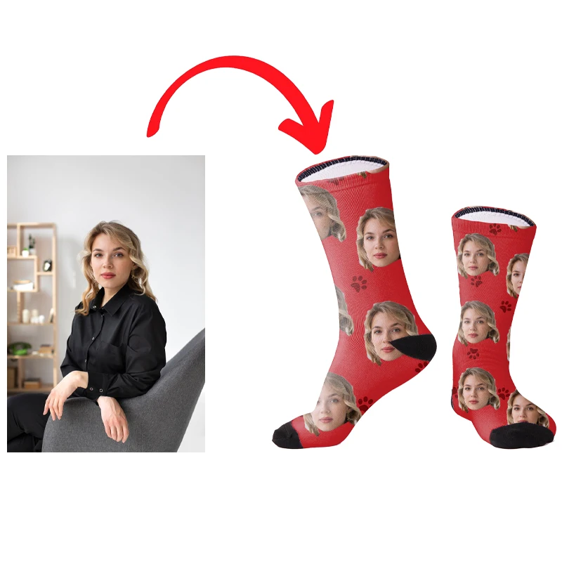 Рисунок 3 - Персональные индивидуальные носки с принтом Аватара
