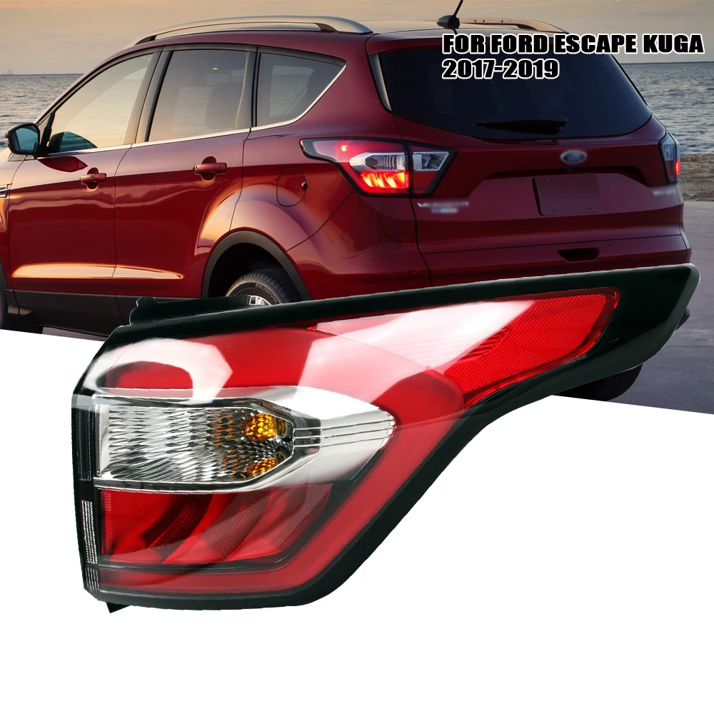Левый/правый боковой задний фонарь для Ford Escape Kuga 2017 2018 2019 задний фонарь с