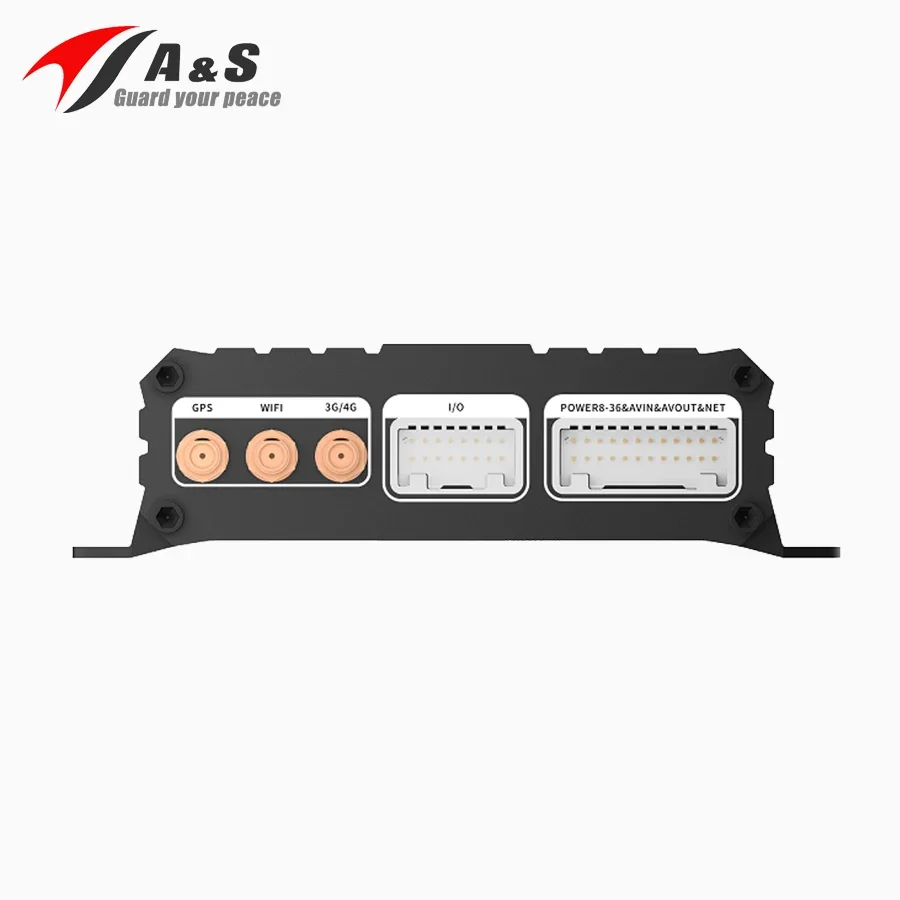 H.265 MDVR 4채널 AHD 1080P SD 카드 모바일 DVR GPS 4G WIFI 트럭 자동차 택시 차량 비디오 레코더