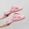 KIDMI Women Platform Flat Slippers Fashion Women EVA Slippers 2024 Summer Beach Slippers Home Bathroom Sandals New Unisex Shoes 6